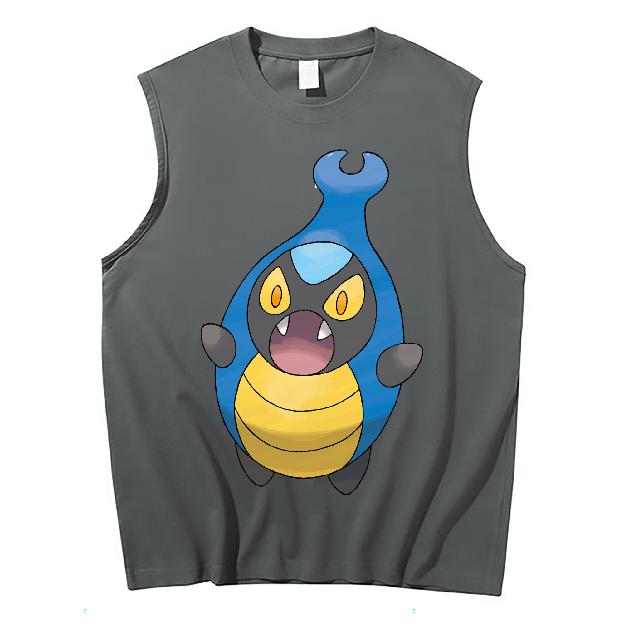 （画像用） ポケットモンスター Pokémon コットン100％タンクトップ（フロントプリント）